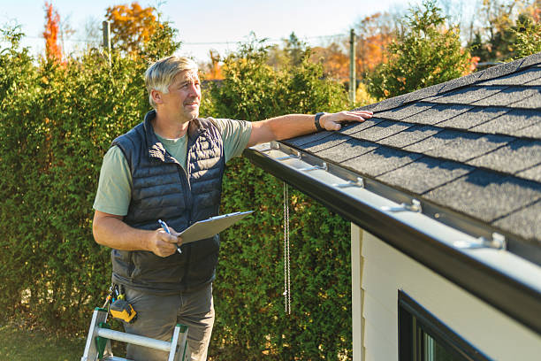 Professional Commercial Roofing technician working in Roann, IN